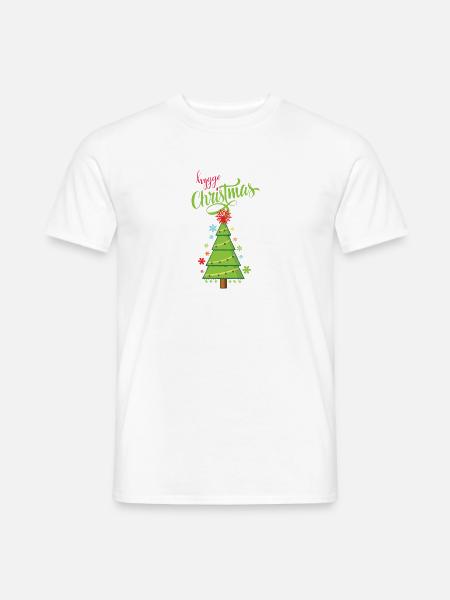 Hygge Christmas - Männer T-Shirt - Weiß