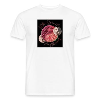 Yin Yang - Männer T-Shirt - Weiß - Vorne - AI Model Male 178 dark (178cm)