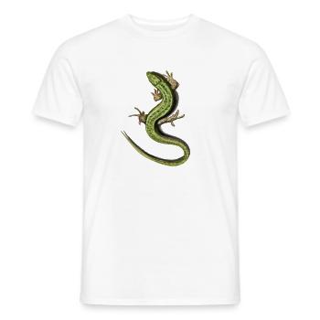 Lizard - Men's T-Shirt - white - Front - AI Model Male 178 dark (178cm)