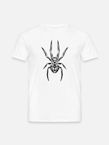 Spinnen kraft Das Symbol für Stärke und Geheimnis - Männer T-Shirt - Weiß