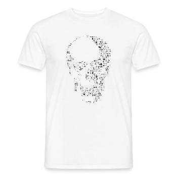 Crane - T-shirt homme - blanc - Devant - AI Model Male 178 dark (178cm)