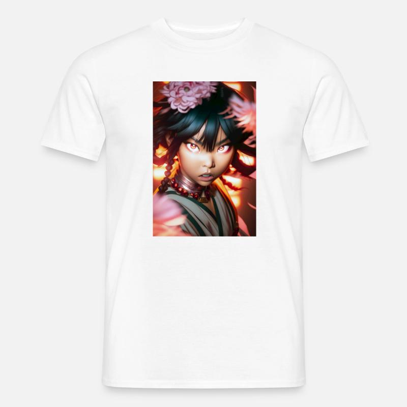 Chika - Männer T-Shirt - Weiß