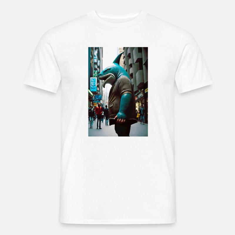 Anthropomorph 04 - Männer T-Shirt - Weiß