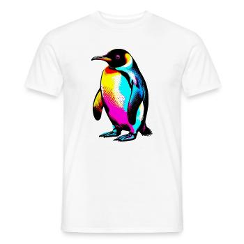 Pingouin - T-shirt homme - blanc - Devant - AI Model Male 178 dark (178cm)