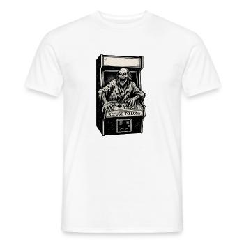 Arcade Squelette - T-shirt homme - blanc - Devant - AI Model Male 178 dark (178cm)