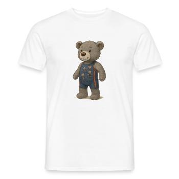 Lord Petzi Triathlet - Männer T-Shirt - Weiß - Vorne - AI Model Male 178 dark (178cm)