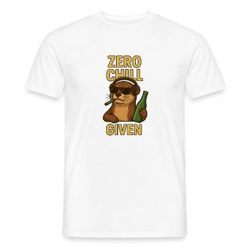 I Otter Be Left Alone - Männer T-Shirt - Weiß - Vorne - AI Model Male 178 dark (178cm)