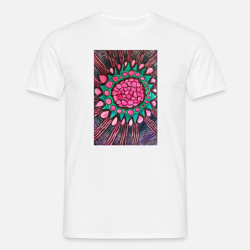 Raspberry - Men's T-Shirt - white