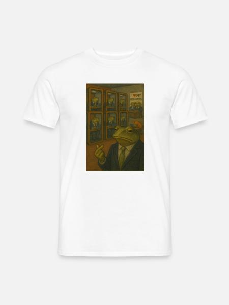 Die Rückkehr ins Büro - Männer T-Shirt - Weiß
