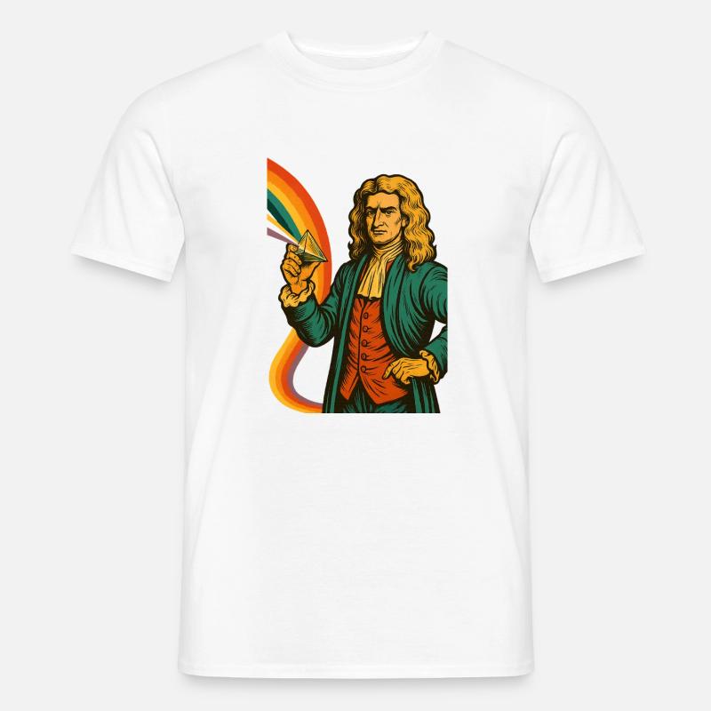 Psychedelische Kunst Big Count - Männer T-Shirt - Weiß