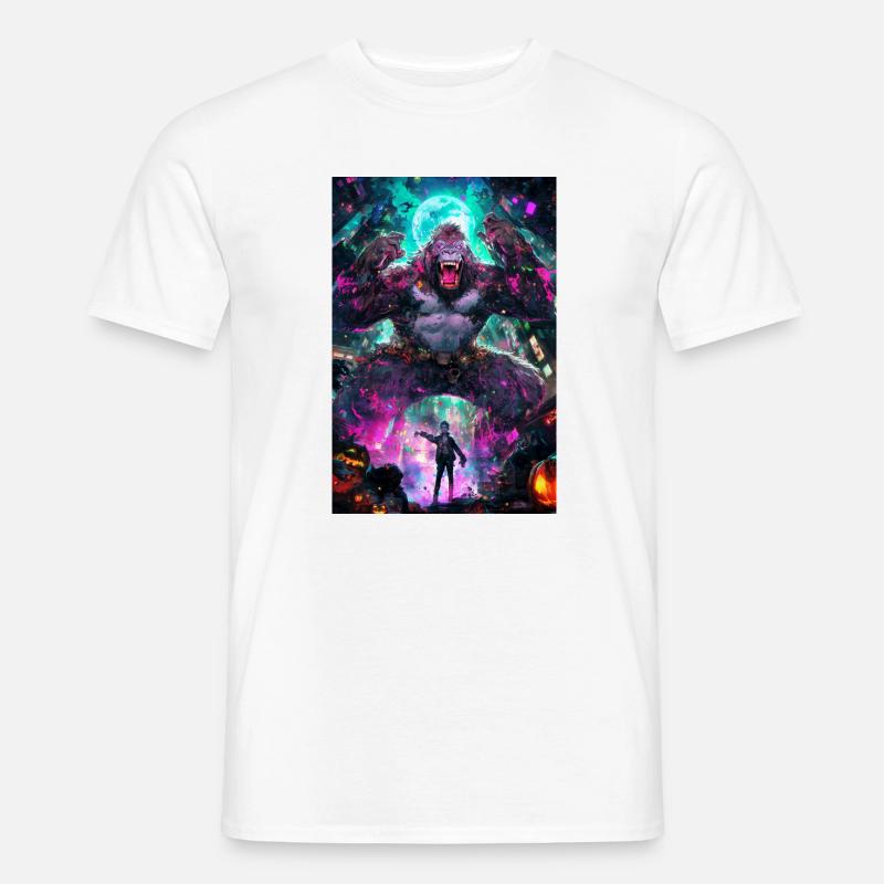 DJ Gorilla – Final Impact | Joyverse - Männer T-Shirt - Weiß