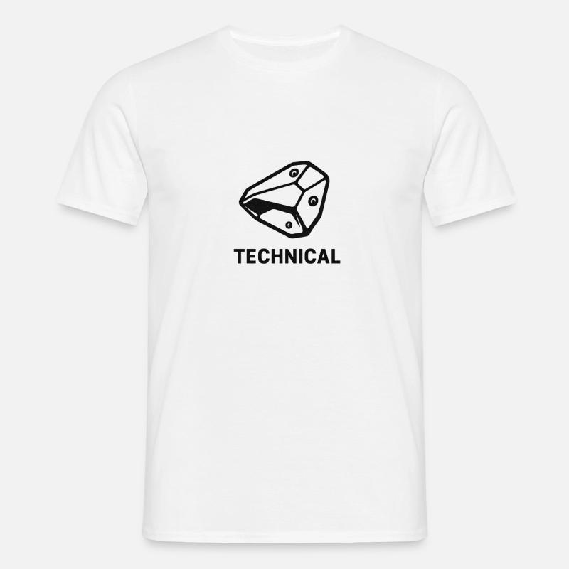 Technical Boulder - Men's T-Shirt - white