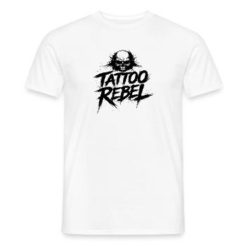 Skull - Männer T-Shirt - Weiß - Vorne - AI Model Male 178 dark (178cm)