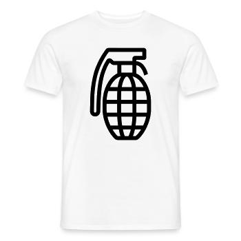 Grenada - Men's T-Shirt - white - Front - AI Model Male 178 dark (178cm)