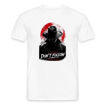 Legends do not lead to follow - Men's T-Shirt - white - Front - AI Model Male 178 dark (178cm)