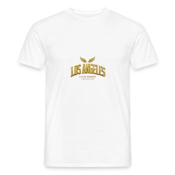 Los Angeles Wings Limited Edition - Men's T-Shirt - white - Front - AI Model Male 178 dark (178cm)