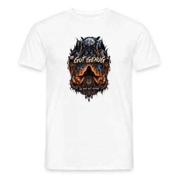 Gut Genug Einsamer Wolf - Männer T-Shirt - Weiß - Vorne - AI Model Male 178 dark (178cm)