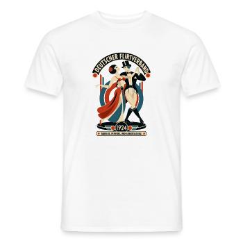 Deutscher Flirtverband – Tabulos seit 1924 - Männer T-Shirt - Weiß - Vorne - AI Model Male 178 dark (178cm)