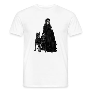 GOTISCHE CERBERUS - Männer T-Shirt - Weiß - Vorne - AI Model Male 178 dark (178cm)