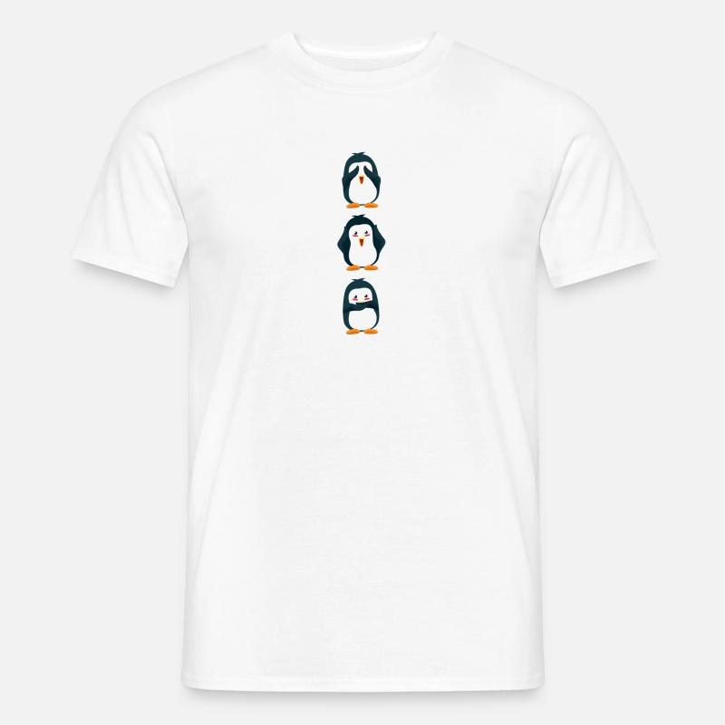 Penguin - Penguin - Männer T-Shirt - Weiß