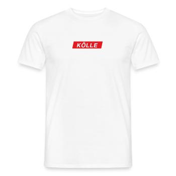 Kölle - Vous êtes chez moi - T-shirt homme - blanc - Devant - AI Model Male 178 dark (178cm)
