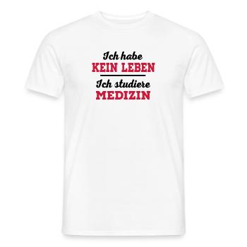 Medizin - Männer T-Shirt - Weiß - Vorne - AI Model Male 178 dark (178cm)