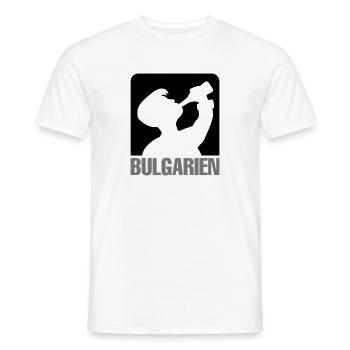 bulgarien urlaub party - Männer T-Shirt - Weiß - Vorne - AI Model Male 178 dark (178cm)