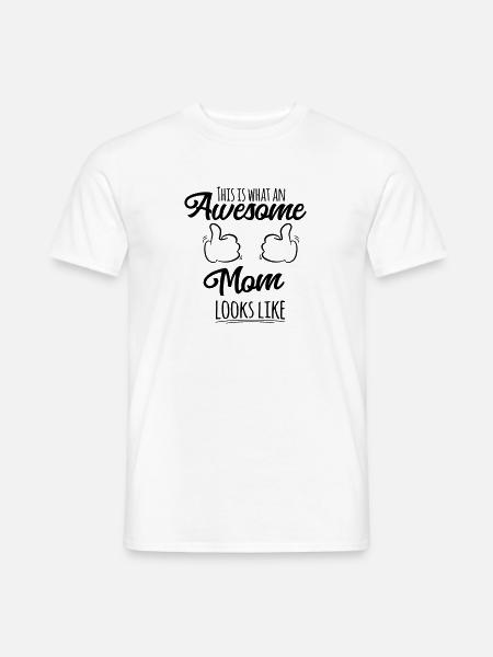 Super maman - T-shirt homme - blanc