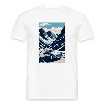 AM DB5 - T-shirt homme - blanc - Devant - AI Model Male 178 dark (178cm)