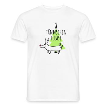 Lumpi - Ä-Tännschen-Please - Men's T-Shirt - white - Front - AI Model Male 178 dark (178cm)