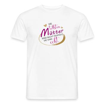 Tollste Mutter Mama Mütter Valentinstag - Männer T-Shirt - Weiß - Vorne - AI Model Male 178 dark (178cm)