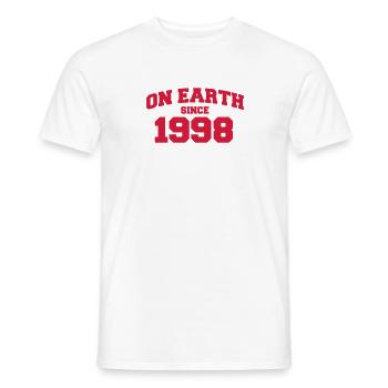 onearth1998 - Männer T-Shirt - Weiß - Vorne - AI Model Male 178 dark (178cm)