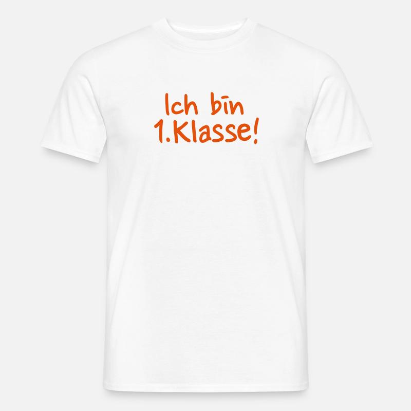 1. Klasse - Männer T-Shirt - Weiß