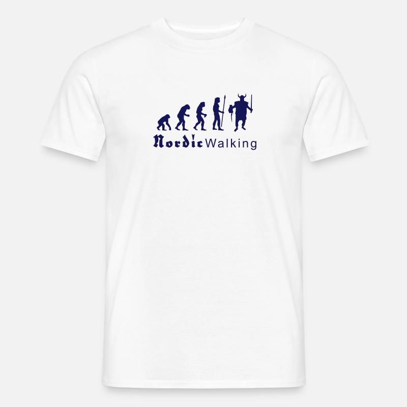 evolution_nordicwalking1 - Männer T-Shirt - undefined