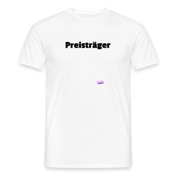 Preisträger - Männer T-Shirt - Weiß - Vorne - AI Model Male 178 dark (178cm)