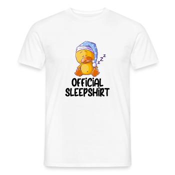 Funny Saying Picture Funny Humor Gift Idea - Men's T-Shirt - white - Front - AI Model Male 178 dark (178cm)