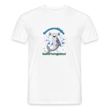 Hammermäßiges Geburtstagskind - Männer T-Shirt - Weiß - Vorne - AI Model Male 178 dark (178cm)
