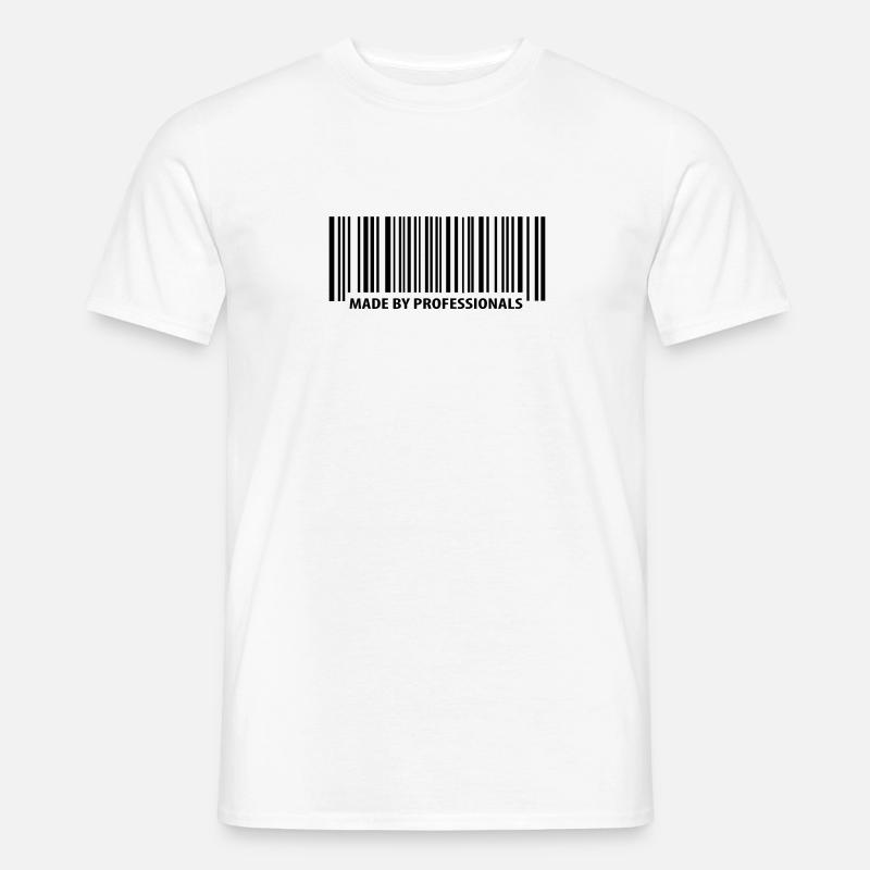 Made by Professionals - Männer T-Shirt - Weiß