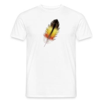 Rebondir - T-shirt homme - blanc - Devant - AI Model Male 178 dark (178cm)