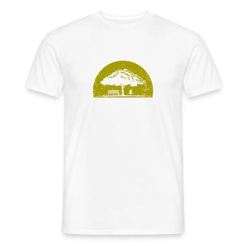 Tree - Men's T-Shirt - white - Front - AI Model Male 178 dark (178cm)