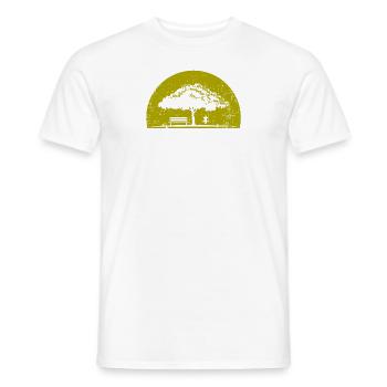 Tree - Men's T-Shirt - white - Front - AI Model Male 178 dark (178cm)