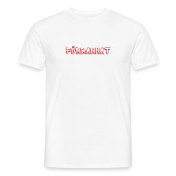 GOD CURSED - Cursed - Norrland - Men's T-Shirt - white - Front - AI Model Male 178 dark (178cm)