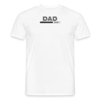 Dad Loading Expectant Dad Daddy Gift - Men's T-Shirt - white - Front - AI Model Male 178 dark (178cm)