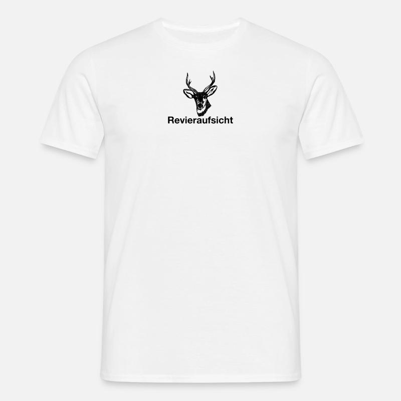 District Supervision Hunter - Men's T-Shirt - white