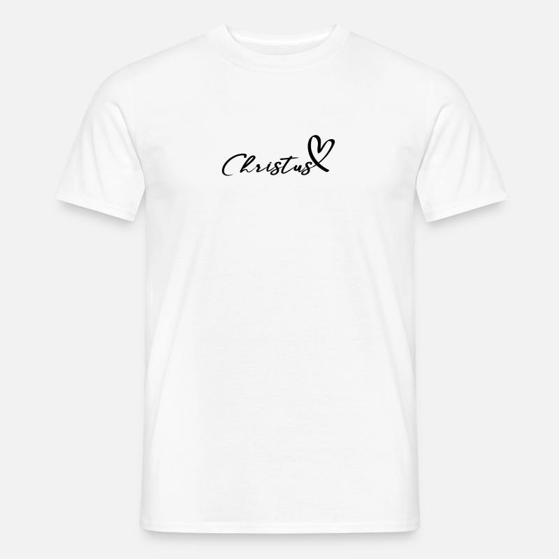 Jesus Christus - Männer T-Shirt - Weiß