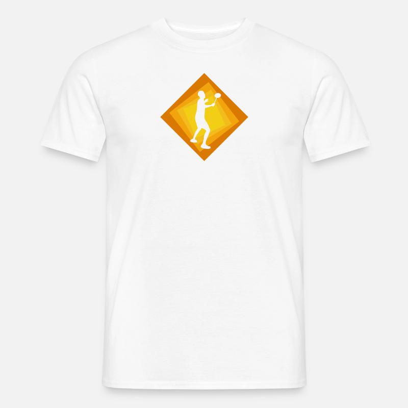 Drop Smash Drop - Männer T-Shirt - Weiß