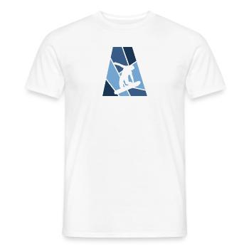 Snowboarder Snowboardfahrer - Männer T-Shirt - Weiß - Vorne - AI Model Male 178 dark (178cm)