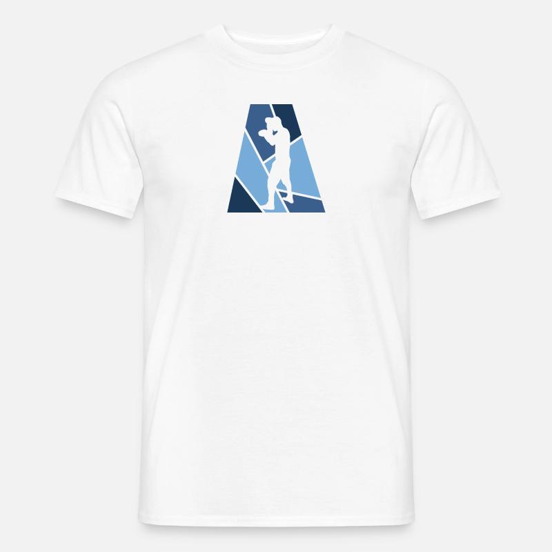 Boxkampf Boxer Boxhandschuhe - Männer T-Shirt - Weiß
