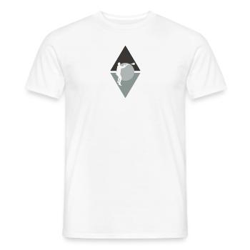 Intercrosse Lacrosse field - Men's T-Shirt - white - Front - AI Model Male 178 dark (178cm)