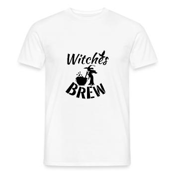 halloween witches brew - Männer T-Shirt - Weiß - Vorne - AI Model Male 178 dark (178cm)